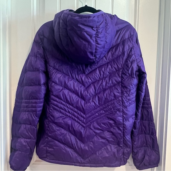 Xersion‎ Purple Premium Down Filled Quilted Packable Jacket. Size Large. - Picture 3 of 14